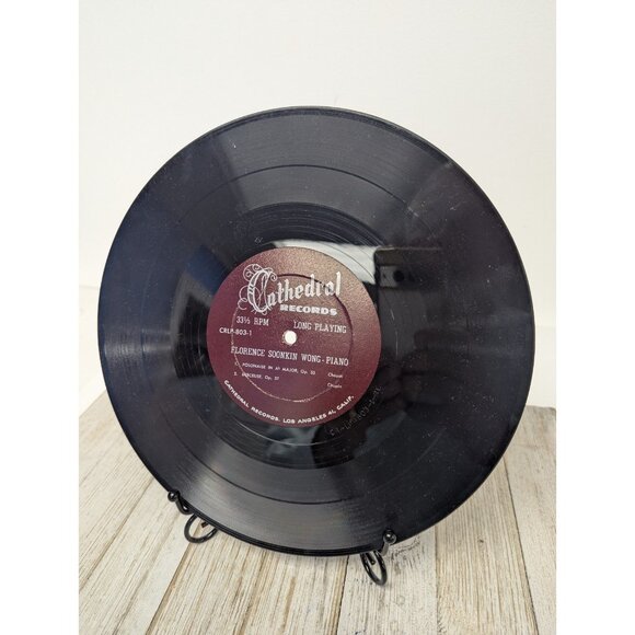 Florence Soonkin Wong Concert Pianist Album CRLP 803 Cathedral Records - Picture 7 of 14